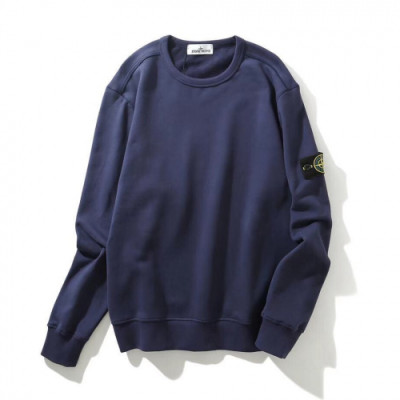 Stone Island 2019 Mens  Light Reflection Logo Cotton Man-to-man - 스톤아일랜드 2019 남성 로고 코튼 맨투맨 Sto0017x.Size(m - 3xl).네이비