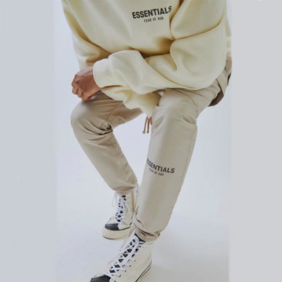 Fear of god 2019 Mens Logo Modern Casual Pants - 피어오브갓 2019 남성 로고 모던 캐쥬얼 팬츠 Fea0023x.Size(s - xl).2컬러(블랙/베이지)