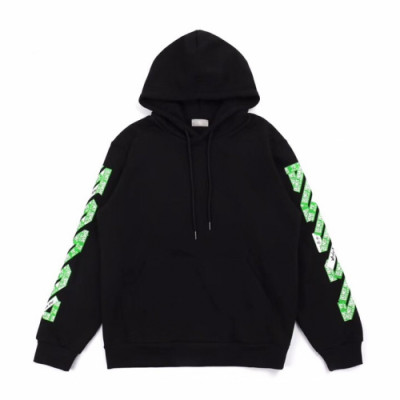 Off-white 2019 Mm/Wm Logo Cotton HoodT - 오프화이트 남자 로고 코튼 후드티 Off0113x.Size(m- xl).2컬러(블랙/화이트)