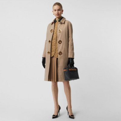 Burberry 2019 Womens Vintage Cotton Trench Coat - 버버리 2019 여성 빈티지 코튼 트렌치 코트 Bur0944x.Size(s - xl).베이지