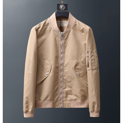 Burberry 2019 Mens Casual Bombar Jacket - 버버리 2019 남성 캐쥬얼 봄버자켓 Bur0987x.Size(m - 3xl).베이지