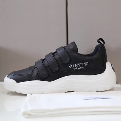 Valentino 2019 Mm / Wm Leather Running Shoes - 발렌티노 2019 남여공용 레더 런닝슈즈,VTS0105,Size(225 - 270).블랙