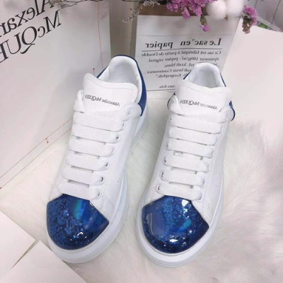 Alexander McQueen 2019 Mm/Wm Oversol Sneakers - 알렉산더맥퀸 2019 남여공용 오버솔 스니커즈 AMQS0082,Size(225 - 270).화이트