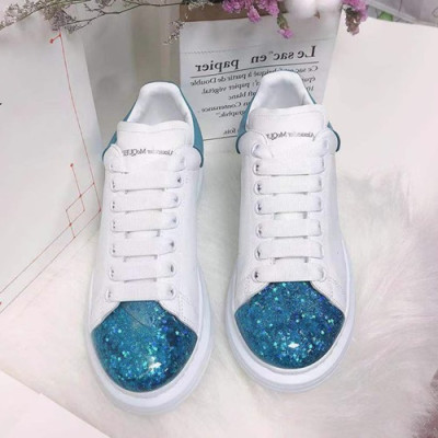 Alexander McQueen 2019 Mm/Wm Oversol Sneakers - 알렉산더맥퀸 2019 남여공용 오버솔 스니커즈 AMQS0085,Size(225 - 270).화이트