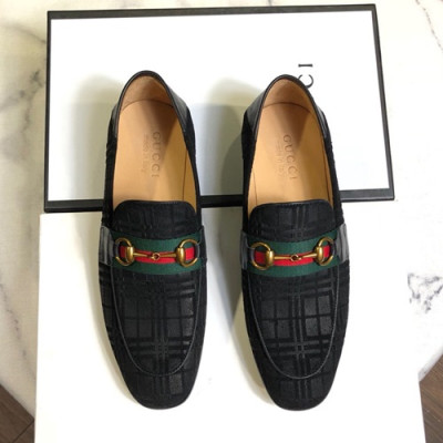 Gucci 2019 Mens Suede Loafer - 구찌 2019 남성용 스웨이드 로퍼 GUCS0280.Size(240 - 270).블랙