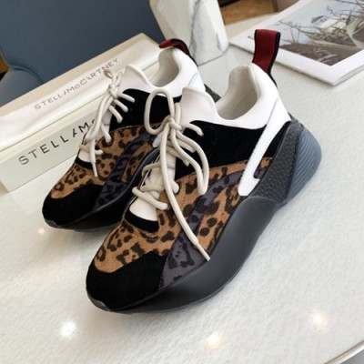 Stella McCartney 2019 Ladies Leather Sneakers - 스텔라매카트니 2019 여성용 레더 스니커즈 STES0045,Size(225 - 255).블랙+호피