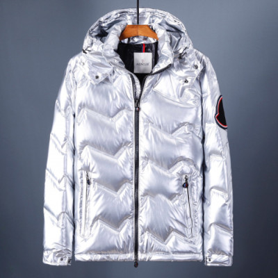 Moncler 2019 Mens Patch Logo Modern Down Padding - 몽클레어 2019 남성 패치 로고 모던 다운패딩 Moc0717x.Size(m - 3xl).실버