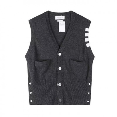 Thom Browne Mens V-neck Vest  - 톰브라운 남성 브이넥 웨스트 Thom219x