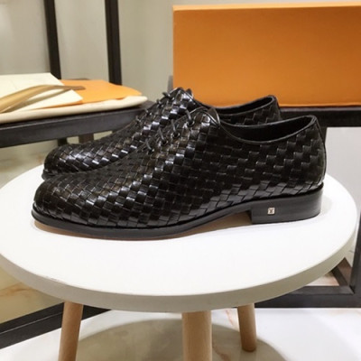 Louis Vuitton 2019 Mens Leather Oxford Shoes - 루이비통 2019 남성용 레더 옥스퍼드 슈즈 LOUS0249.Size(245 - 265).블랙