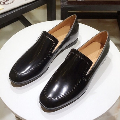 Hermes 2019 Mens Leather Loafer - 에르메스 2019 남성용 레더 로퍼 HERS0221.Size(245 - 270).블랙