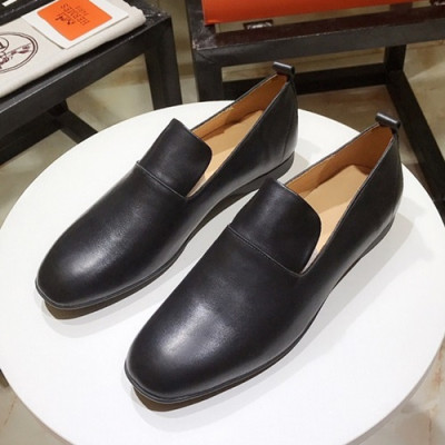 Hermes 2019 Mens Leather Loafer - 에르메스 2019 남성용 레더 로퍼 HERS0222.Size(245 - 270).블랙