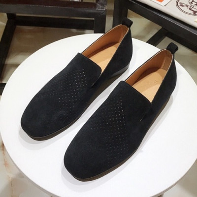 Hermes 2019 Mens Suede Loafer - 에르메스 2019 남성용 스웨이드 로퍼 HERS0230.Size(245 - 270).블랙