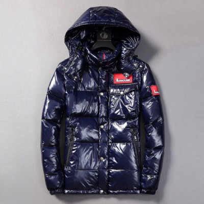 Moncler 2019 Mens Patch Logo Modern Down Padding - 몽클레어 2019 남성 패치 로고 모던 다운패딩 Moc0729x.Size(m - 3xl).네이비