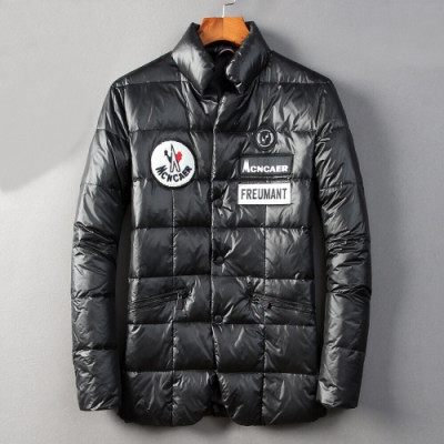 Moncler 2019 Mens Patch Logo Modern Down Padding - 몽클레어 2019 남성 패치 로고 모던 다운패딩 Moc0734x.Size(m - 5xl).블랙