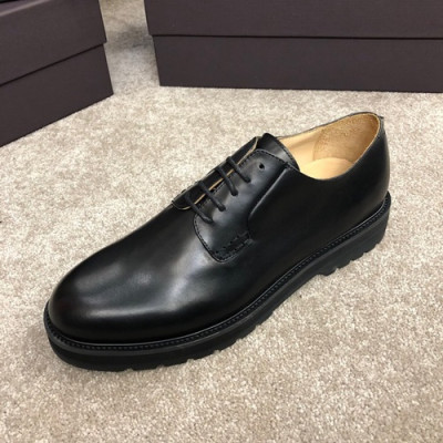 Valentino 2019 Mens Leather Shoes - 발렌티노 2019 남성용 레더 슈즈 VTS0122.Size(240 - 270).블랙