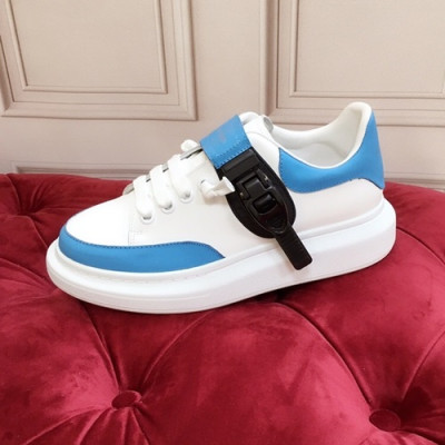 Alexander McQueen 2019 Ladies Oversol Sneakers - 알렉산더맥퀸 2019 여성용 오버솔 스니커즈 AMQS0092,Size(225 - 250).화이트