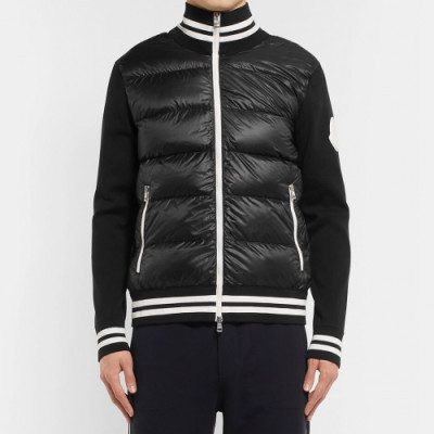 Moncler 2019 Mens Logo Casual Padding Jacket - 몽클레어 2019 남성 로고 캐쥬얼 패딩자켓 Moc0739x,Size(m - 2xl).블랙