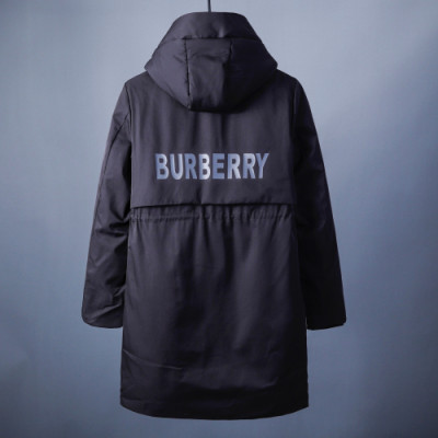 Burberry 2019 Mens Logo Long Down Padding - 버버리 2019 남성 로고 롱다운 패딩 Bur01098x.Size(l - 4xl).블랙