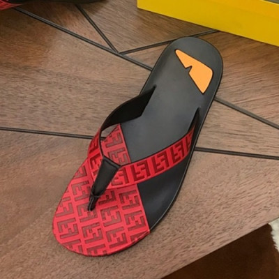 Fendi 2019 Mens Slipper - 펜디 2019 남성용 슬리퍼 FENS0138.Size(240 - 270).레드