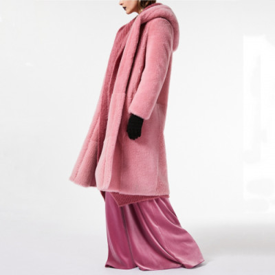 [매장판]Maxmara 2019 Ladies Coat - 막스마라 2019 여성 양털 코트 Max009x.Size(s - l).2컬러(핑크/카멜)