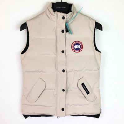 Canada Goose 2019 Womens Logo Padding Vest - 캐나다구스 2019 여성 로고 베스트 패딩조끼 Can0137x.Size(2xs - xl).크림