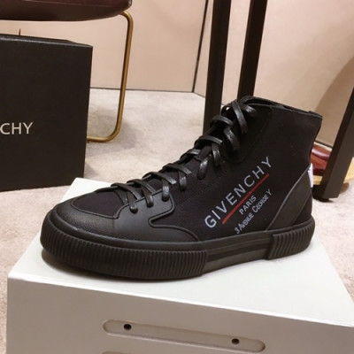 Givenchy 2019 Mens Canvas Sneakers - 지방시 2019 남성용 캔버스 스니커즈,GIVS0055,Size(240 - 270).블랙