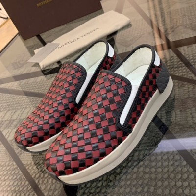 Bottega Veneta 2019 Mens Leather Slip On - 보테가베네타 2019 남성용 레더 슬립온 BVS0073.Size(240 - 270).와인