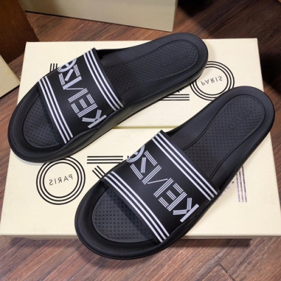 Kenzo 2019 Mm / Wm Slipper - 겐조 2019 남여공용 슬리퍼,KENS0022,Size(225-270),블랙