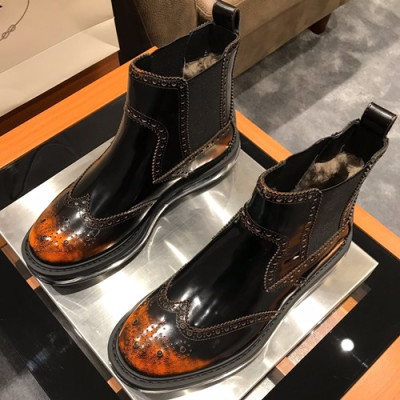 Prada 2019 Mens Leather Boots - 프라다 2019 남성용 레더 부츠,PRAS00180,Size(245 - 265).블랙