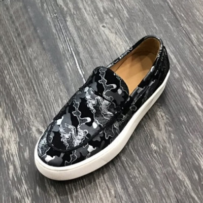 Christian Loubutin 2019 Mens Slip On  - 크리스챤루부탱 2019 남성용 슬립온,CLS0054.Size(240 - 280).그레이