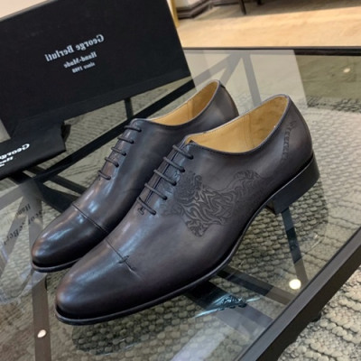 Berluti 2019 Mens Leather Oxford Shoes -  벨루티 2019 남성용 레더 옥스퍼드 슈즈 BERTS0043.Size(240 - 270).그레이