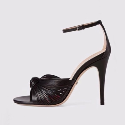 Gucci 2019 Ladies High Heel Sandal - 구찌 2019 여성용 하이힐 샌들, GUCS0361.Size(225 - 250).블랙