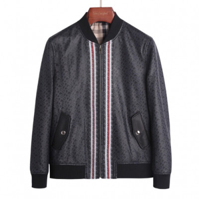 Burberry 2019 Mens Casual Sheep Skin Jacket - 버버리 2019 남성 캐쥬얼 양가죽 자켓 Bur01147x.Size(m - 3xl).블랙