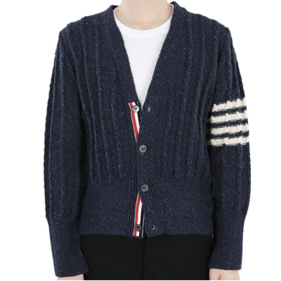 Thom Browne 2023 Mens Wool Cardigan - 톰브라운 2023 남자 니트 가디건 Thom0248x.Size(1 - 4).네이비