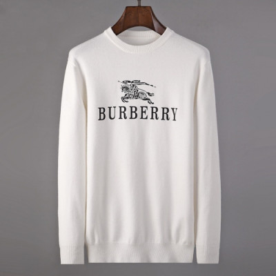 Burberry 2019 Mens Retro Logo Crew - neck Sweater - 버버리 2019 남성 레트로 로고 크루넥 스웨터  Bur01162x.Size(m - 3xl).아이보리