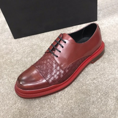 Bottega Veneta 2019 Mens Leather Oxford Shoes - 보테가베네타 2019 남성용 레더 옥스퍼드 슈즈 BVS0078.Size(240 - 270).와인