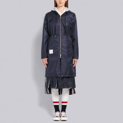 Thom Browne 2019 Womens Casual Classic Coat - 톰브라운 2019 여성 캐쥬얼 클래식 코트 Thom0262x.Size(s - l).네이비