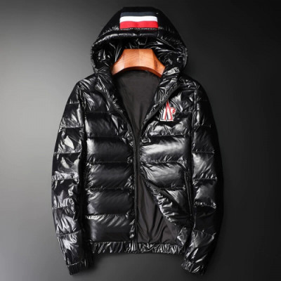 Moncler 2019 Mens Patch Logo Modern Down Padding - 몽클레어 2019 남성 패치 로고 모던 다운패딩 Moc0788x.Size(m - 3xl).블랙