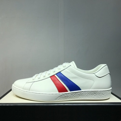 Gucci 2019 Mm/Wm Leather Sneakers - 구찌 2019 남여공용 레더 스니커즈 GUCS0375,Size(225 - 270).화이트