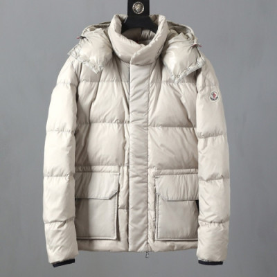 Moncler 2019 Mens Patch Logo Modern Down Padding - 몽클레어 2019 남성 패치 로고 모던 다운패딩 Moc0796x.Size(m - 3xl).아이보리