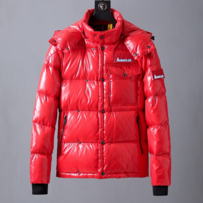 Moncler 2019 Mens Patch Logo Modern Down Padding - 몽클레어 2019 남성 패치 로고 모던 다운패딩 Moc0798x.Size(m - 3xl).레드