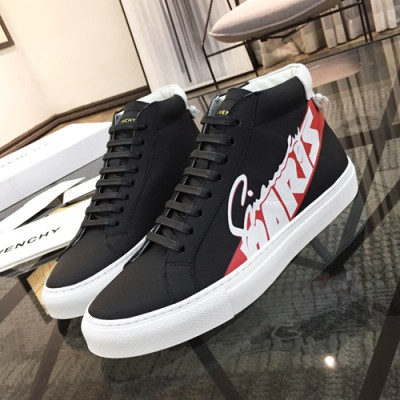 Givenchy 2019 Mens Leather Sneakers - 지방시 2019 남성용 레더 스니커즈,GIVS0069,Size(240 - 270).블랙