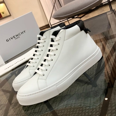 Givenchy 2019 Mens Leather Sneakers - 지방시 2019 남성용 레더 스니커즈,GIVS0073,Size(240 - 270).화이트