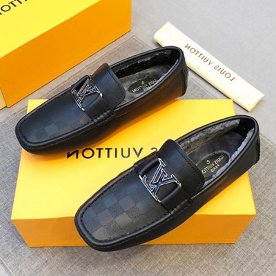 Louis vuitton 2019 Mens Leather Loafer  - 루이비통 2019 남성용 레더 로퍼 LOUS0317,Size(240 - 275).블랙