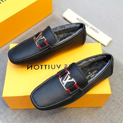 Louis vuitton 2019 Mens Leather Loafer  - 루이비통 2019 남성용 레더 로퍼 LOUS0322,Size(240 - 275).블랙