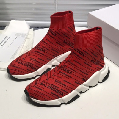 Balenciaga 2019 Mm / Wm Speed Runner - 발렌시아가 2019 남여공용 스피드러너 BALS0074,Size(220 - 275),레드