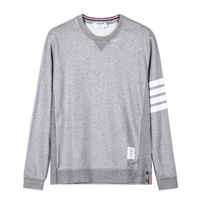 Thom Browne 2019  Mens Strap Crew-neck Tshirt - 톰브라운 2019 남성 스트랩 크루넥 코튼 긴팔티 Thom0284x.Size(s - xl).그레이