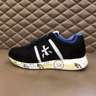 Premiata 2019 Mens Suede Sneakers  - 프리미아타 2019 남성용 스웨이드 스니커즈 PREMS0003.Size(240 - 275).블랙