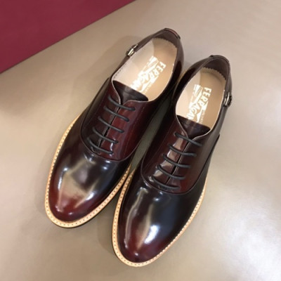 Ferragamo 2019 Mens Leather Oxford Shoes - 페라가모 2019 남성용 레더 옥스퍼드 슈즈 FGMS0094,Size(240 - 270).와인