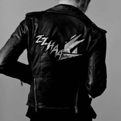 Celine 2019 Mens Logo Leather Jacket - 셀린느 2019 남성 로고 레더자켓 Cel0041x.Size(s - 2xl).블랙